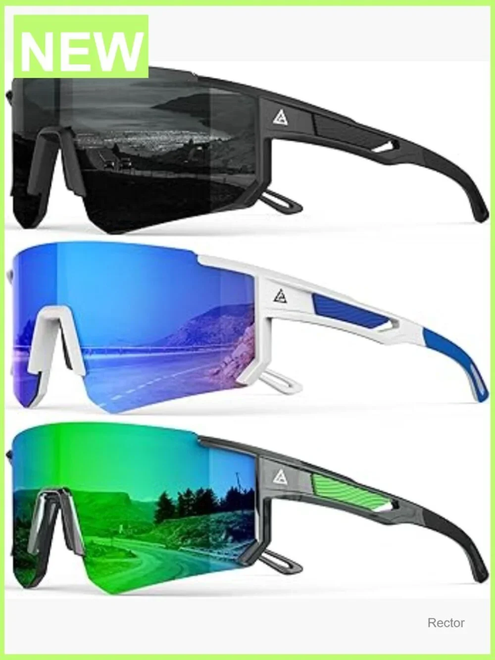 Wrap Around Sports Sunglasses for Cycling Running Men Women